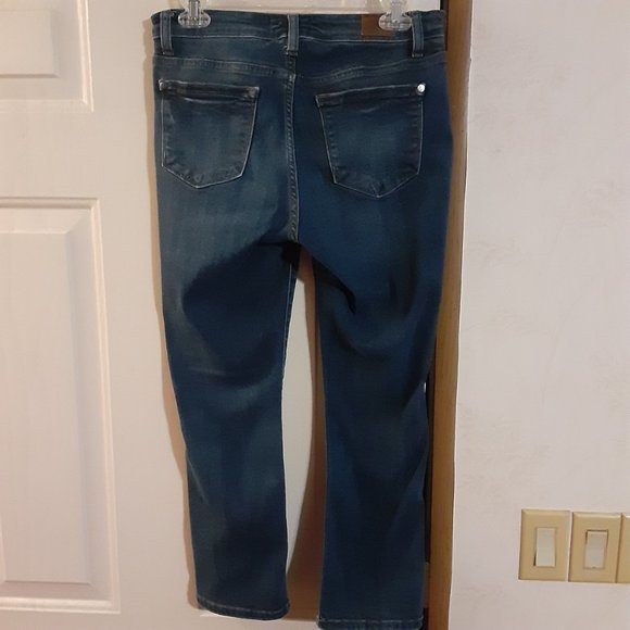 Judy Blue Capri Fit Cropped Comfort Stretch Women's Jeans 7/28 JB82154DK - Picture 5 of 7